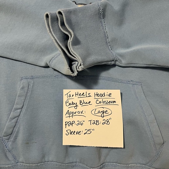 Colosseum Tar Heels Hoodie - University of North Carolina - Size Large - Picture 2 of 14